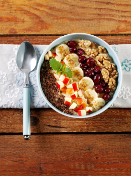 P. Jentschura MorgenStund | Hirse-Buchweizen-Brei mit Früchten und Samen